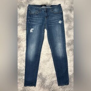 Aeropostale Women's Dark Blue Skinny Jeans